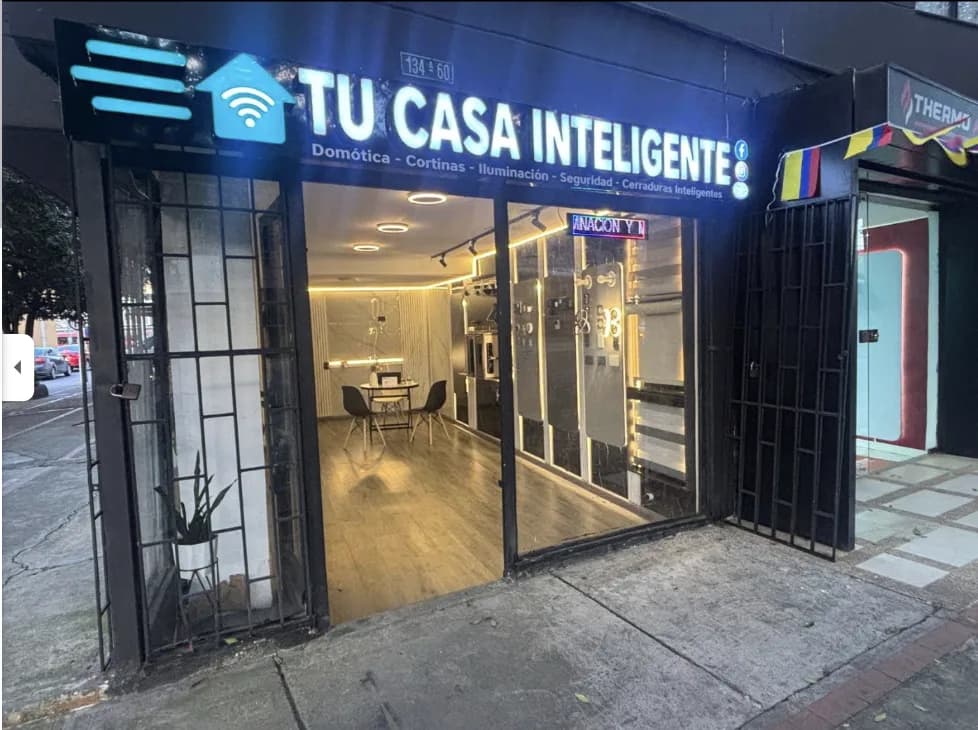 Local físico y show room de Tu Casa Inteligente en Bogotá